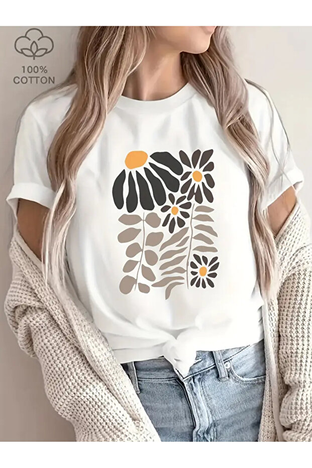 Premium Oversize Cut Short Sleeve Printed T-Shirt