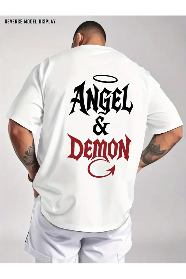 Premium Oversize Cut Short Sleeve Printed T-Shirt