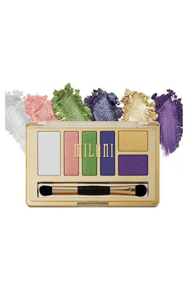 Everyday Eyes Eyeshadow Palette 06 Vital Brights 6 Bold, Ultra-Pigmented, Long-Lasting Shades