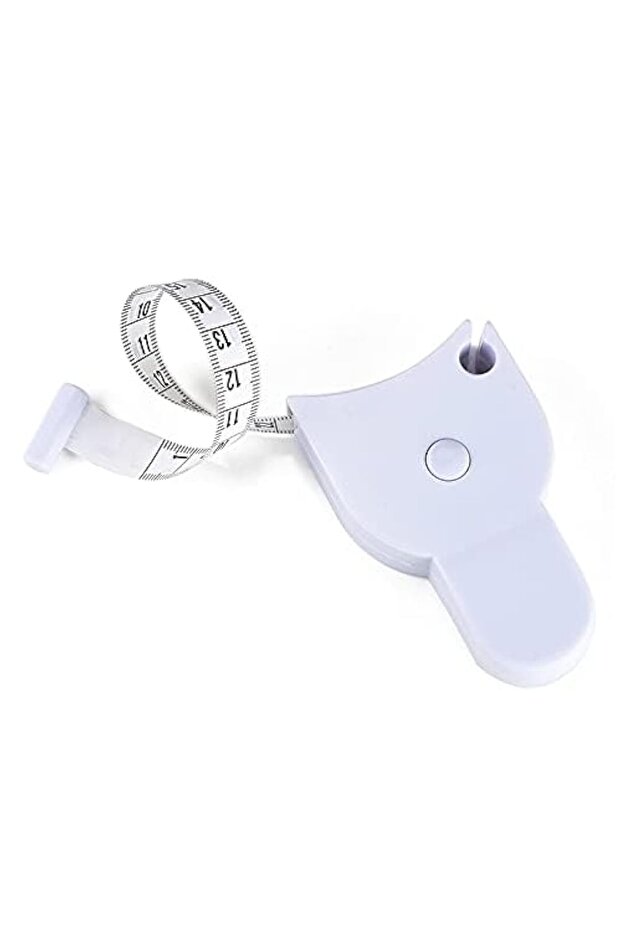 60 Inch Automatic Telescopic Tape Measure - Retractable Measuring Tape for Body: Waist, Hip, Bust, A