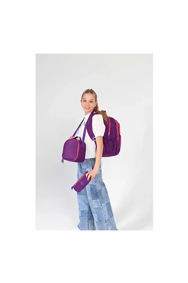 Crazy Sırt Çantası Purple K1678 - 4