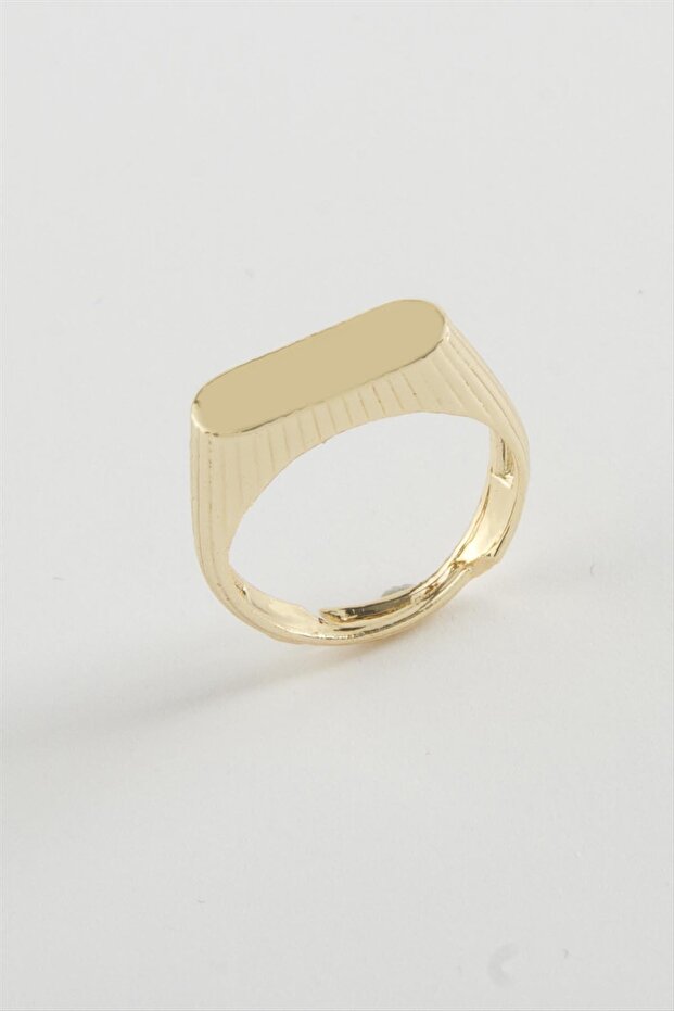 خاتم معدني قابل للكتابة عليه باسم SEPETIM - أصفر - 1