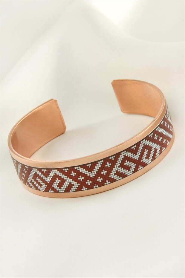 سوار ميني ميرينج من النحاس السميك - 1