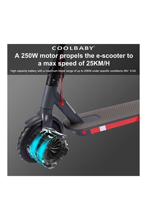 سكوتر كهربائي قابل للطي - 6