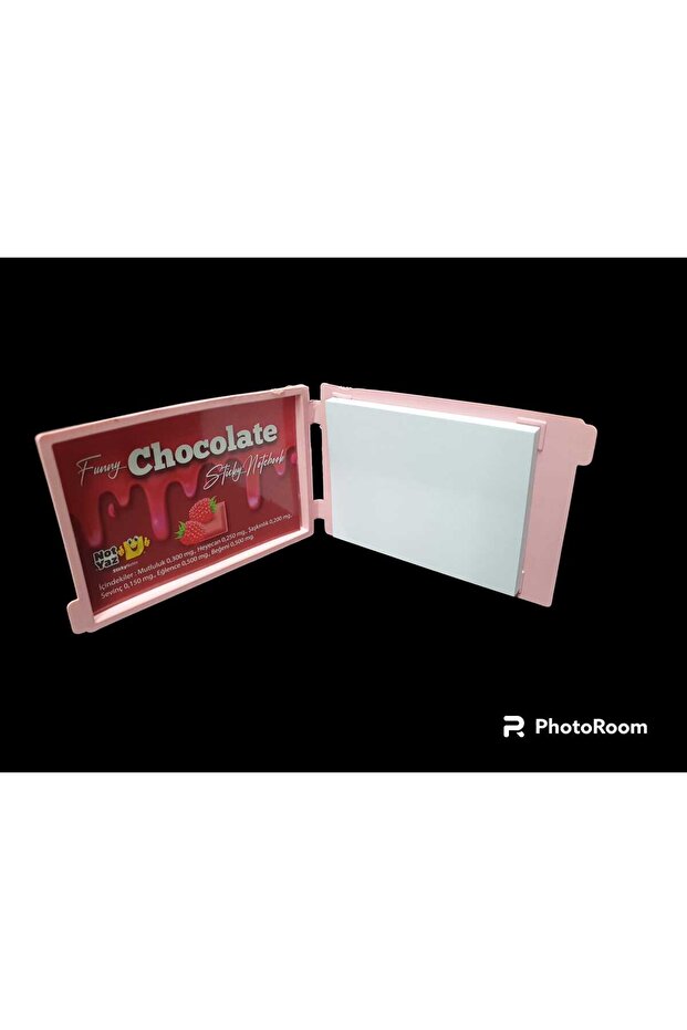 ÇİLEK KOKULU NOT YAZ CIKOLATA BLOKNOT 60 YAPRAK - 1