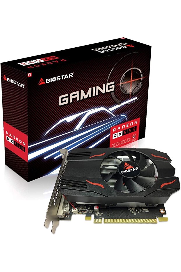 Rx550 4Gb 128Bit Gddr5 Dvı Dp Hdmı Ekran Kartı - 1