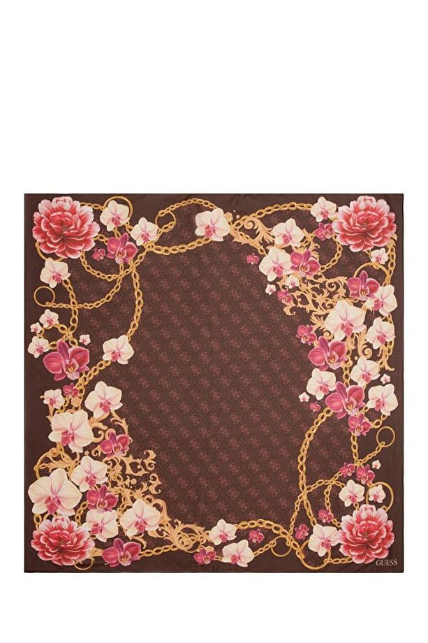 Foulard Kadın Ipek Eşarp - 1