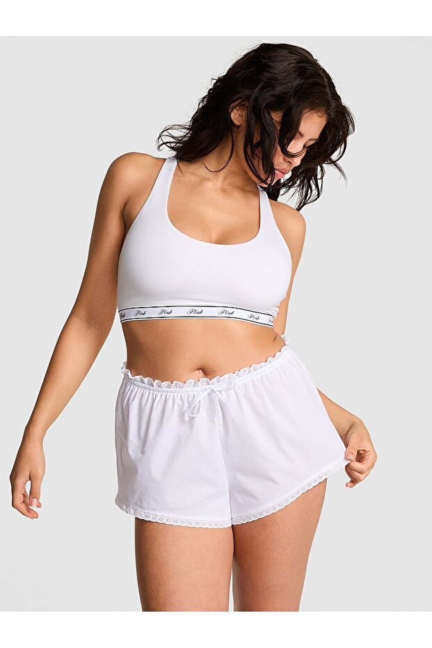 Cloud Poplin Şort - 1