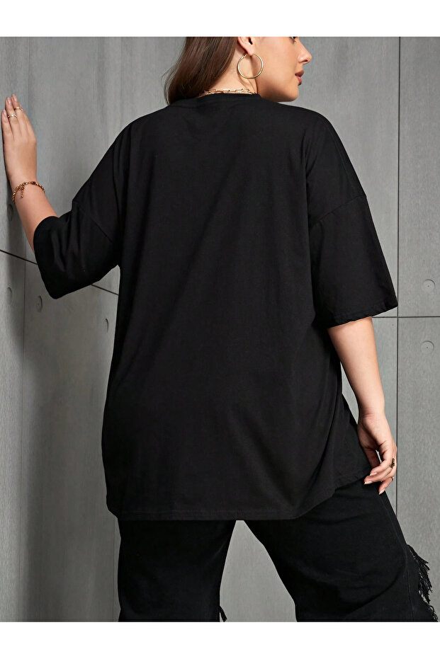 KADIN BASKILI TSHİRT - 5