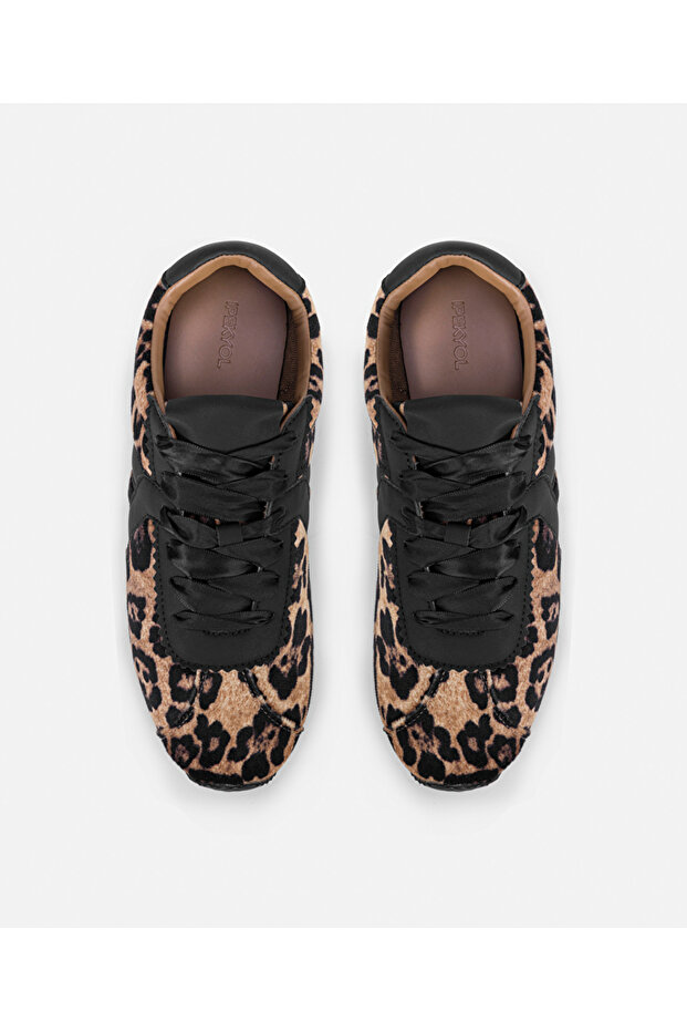 Leopar desen sneaker - 4