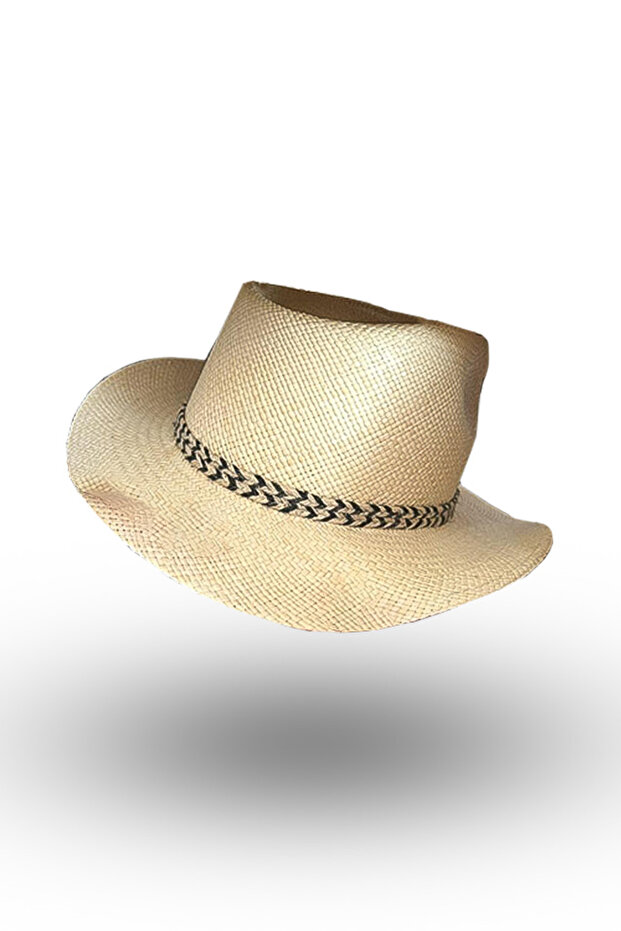 Palarie paie eleganta - 1
