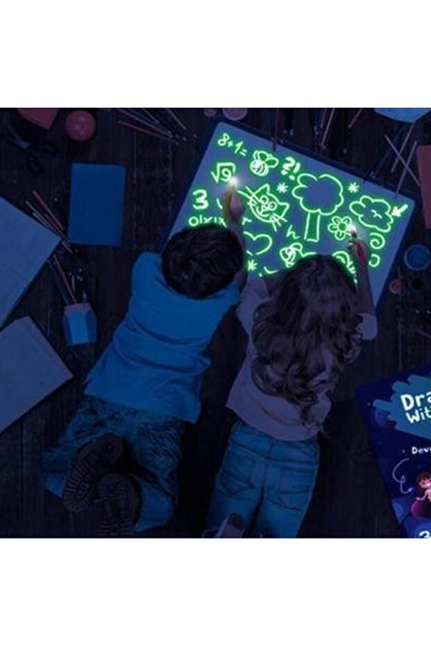 Reinscriptibil, interactiv, format A3, breloc UV inclus - 6