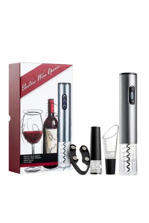 Electric Corkscrew Danex, Set with Four Pieces