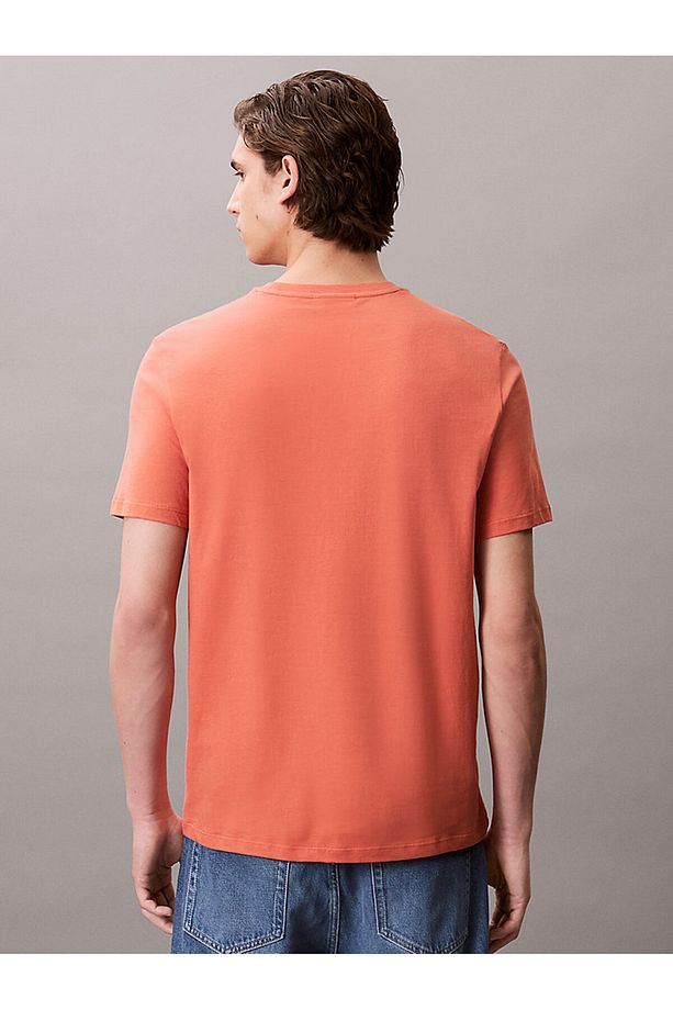 Ck Lv040hm265 Ss Smooth Cttn Solıd Crewnk Tee Erkek Tshırt - 2