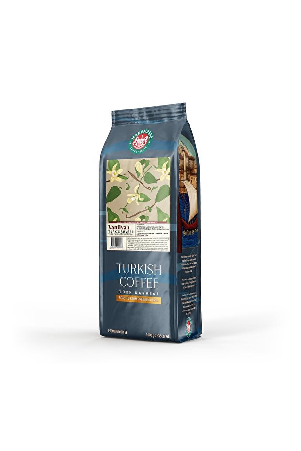 قهوة تركية بنكهة الفانيليا 1 كجم.