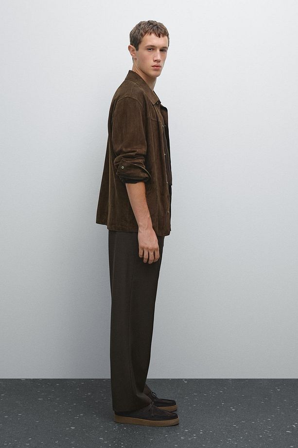 Yün karışımlı jogger pantolon - 4