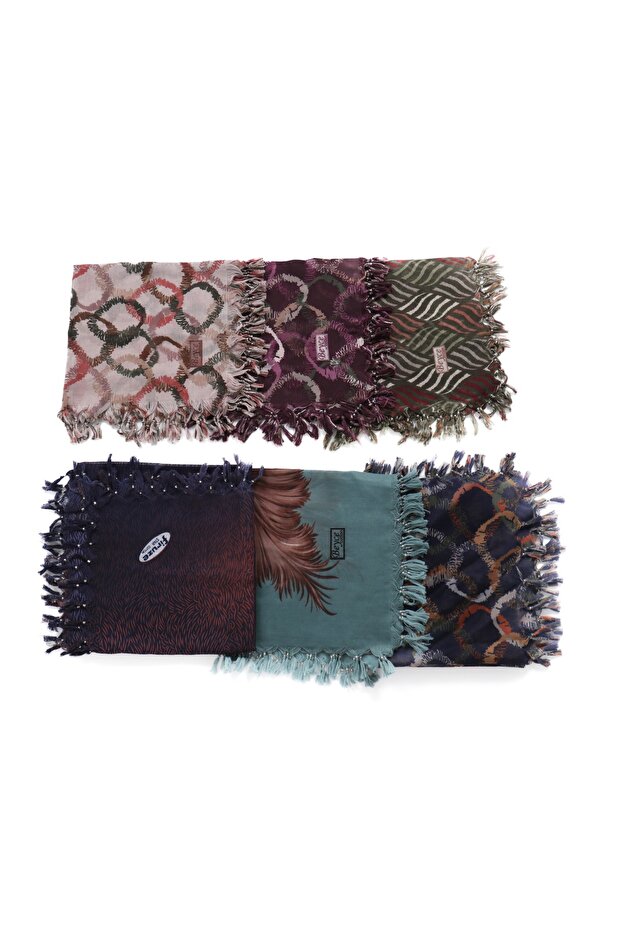 Kadın Tülbent 6 adet - 1