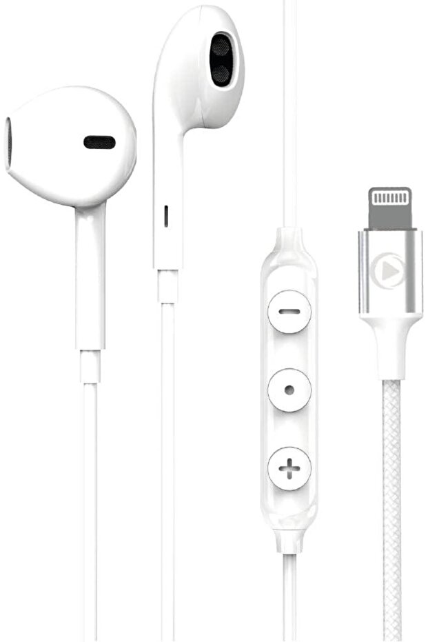 سماعة أذن سلكية بلاي لايتنينج باللون الأبيض - 2