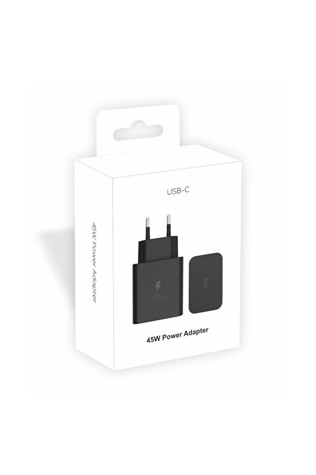 45W USB-C Süper Hızlı Şarj Adaptörü Siyah EP-T4511 (Yerli Üretim) - 3
