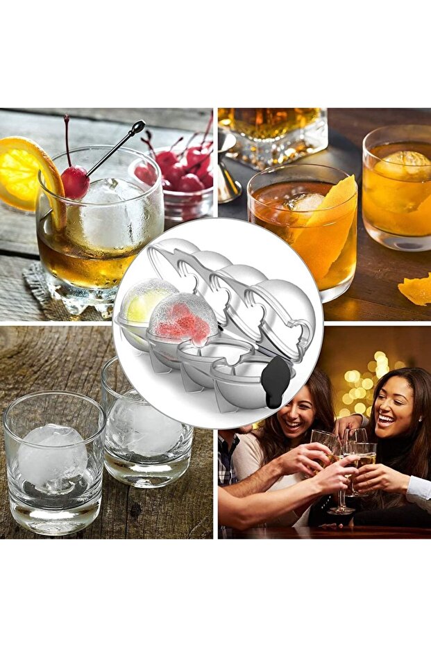 Ice mold, large sphere ice mold - 2