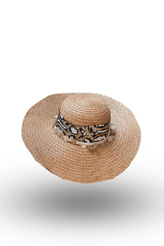 Palarie paie plaja - 1