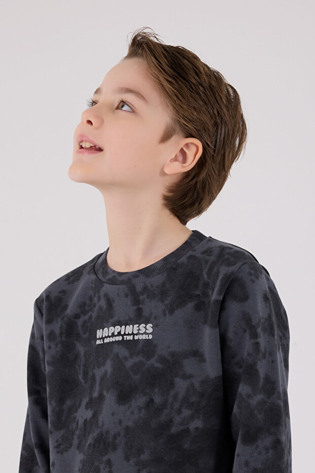 طقم بدلة رياضية للأولاد أنثراسايت - 4