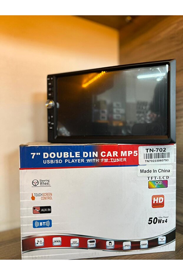 7 İNCH DOUBLE TEYİP USB AUX SD KART BLUETOOTHLU - 3