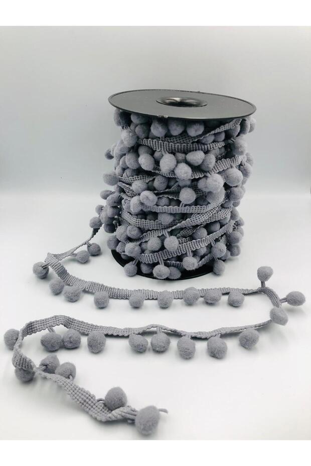 3 Meters Ribbon Pompom Decorative Ribbon Meter Pompom Colorful Pompom