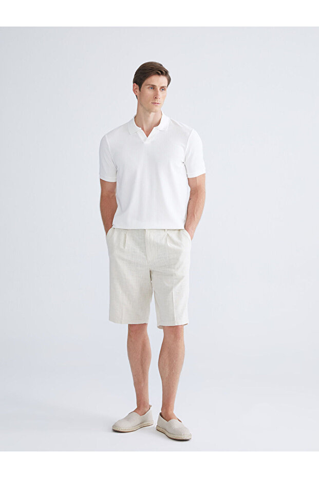 Vizyon New Season Standard Fit Poplin Men's Shorts