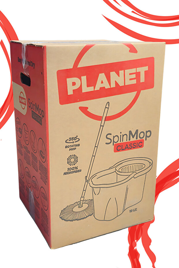 Spin Mop Temizlik Seti - 5