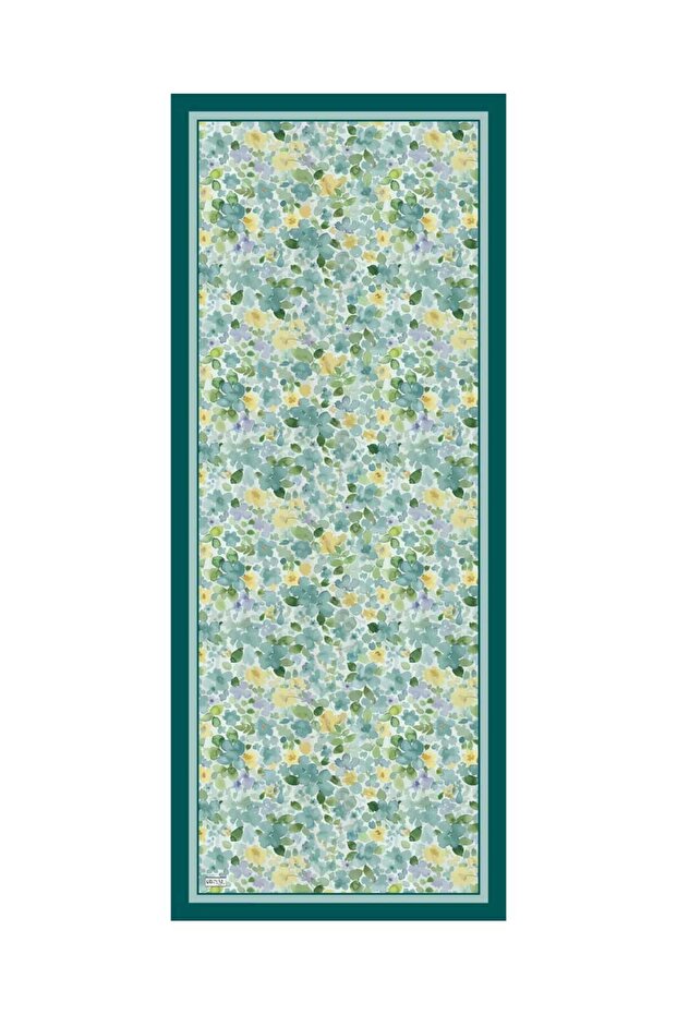 شال فلوريا الناعم - أخضر داكن - 3