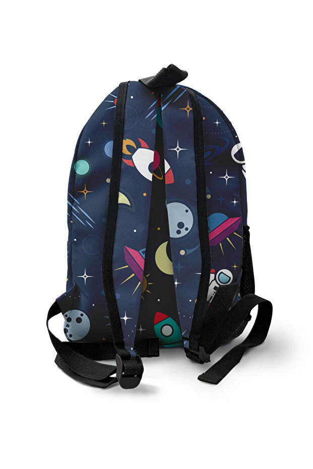 Astronaut Patterned Backpack - 2