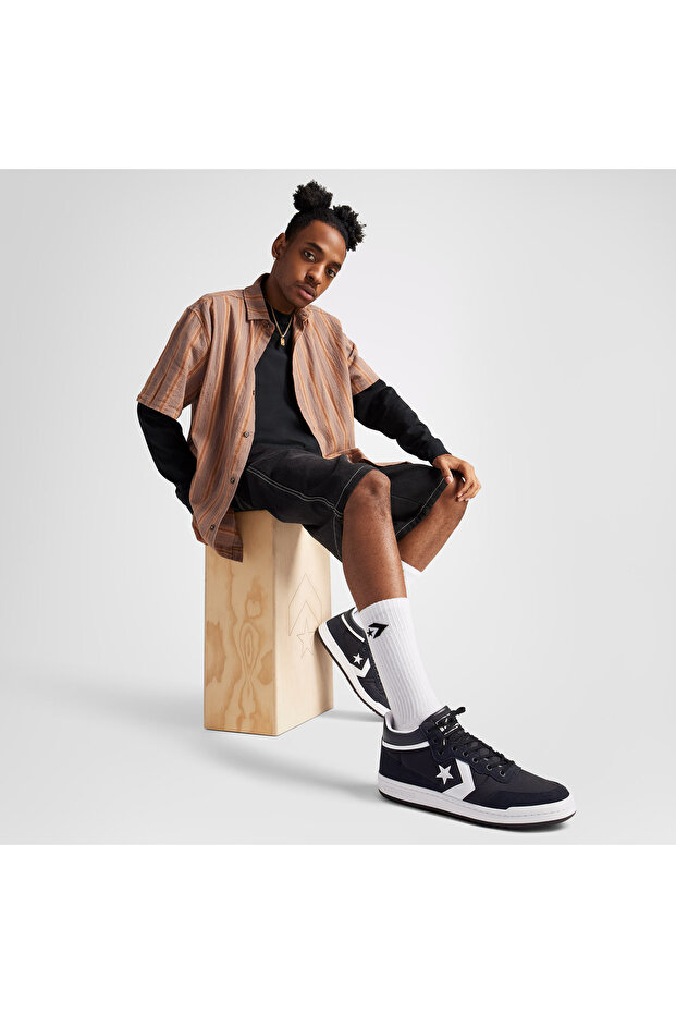 Cons Fastbreak Pro Unisex Siyah Süet Sneaker - 3