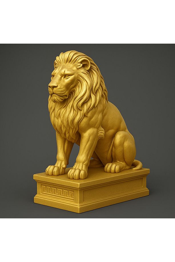 Gerçekçi Gold Aslan - 1