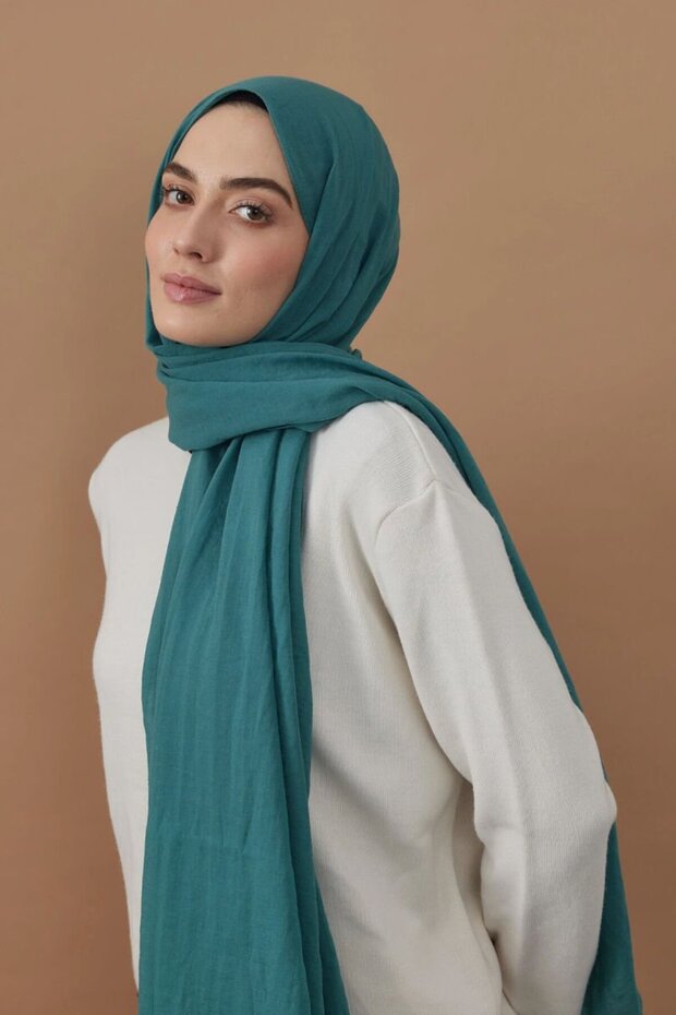 Şal de bumbac Mint - 2