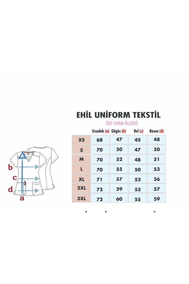 Alpaka Kumaş Beyaz Doktor/Hemşire Forması Tek Üst - 7