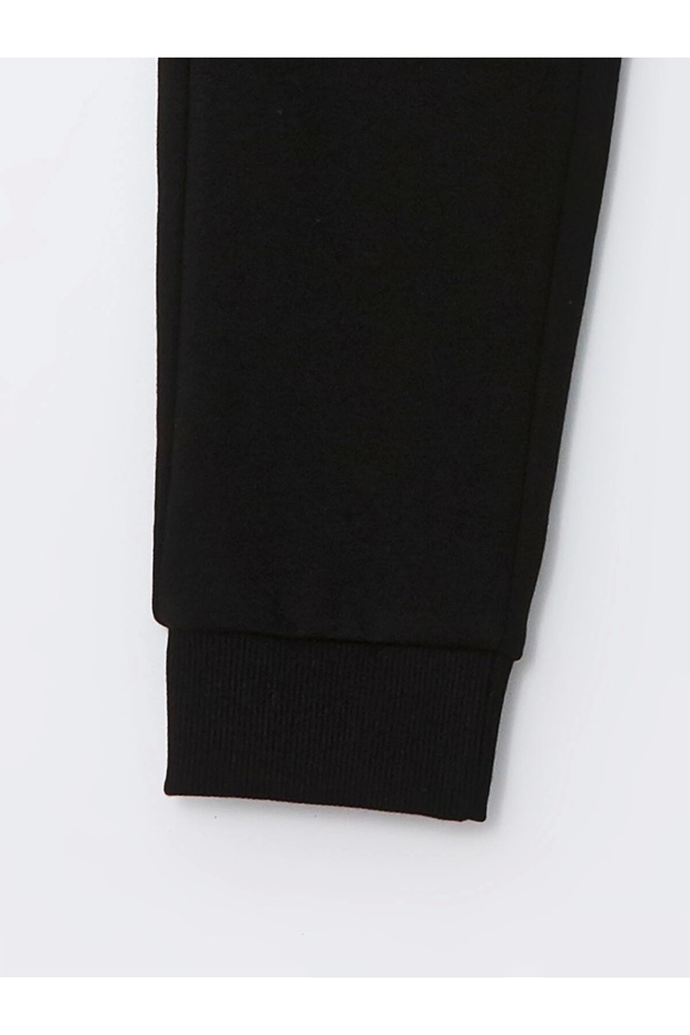 LCW Kids Siyah Beli Lastikli Erkek Çocuk Jogger Eşofman Altı - 2