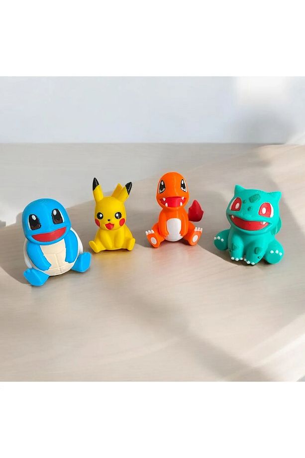 Pokemon Başlangıç Seti Pikachu Bulbasaur Charmander Squirtle - 5