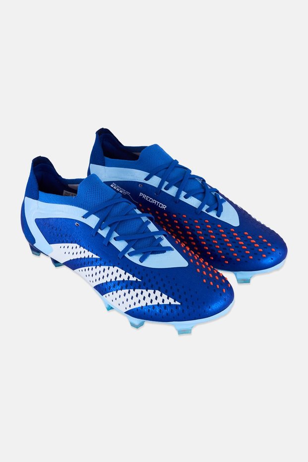 Men Predator Accuracy Lace Up Football Shoes, Blue