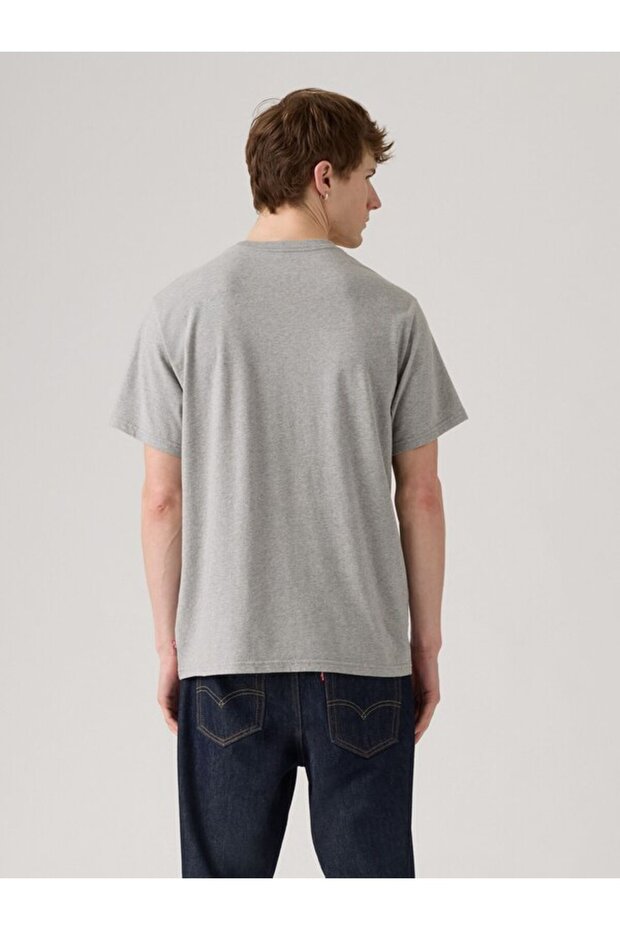 RELAXED FIT SERIF LOGO TSHIRT - 2