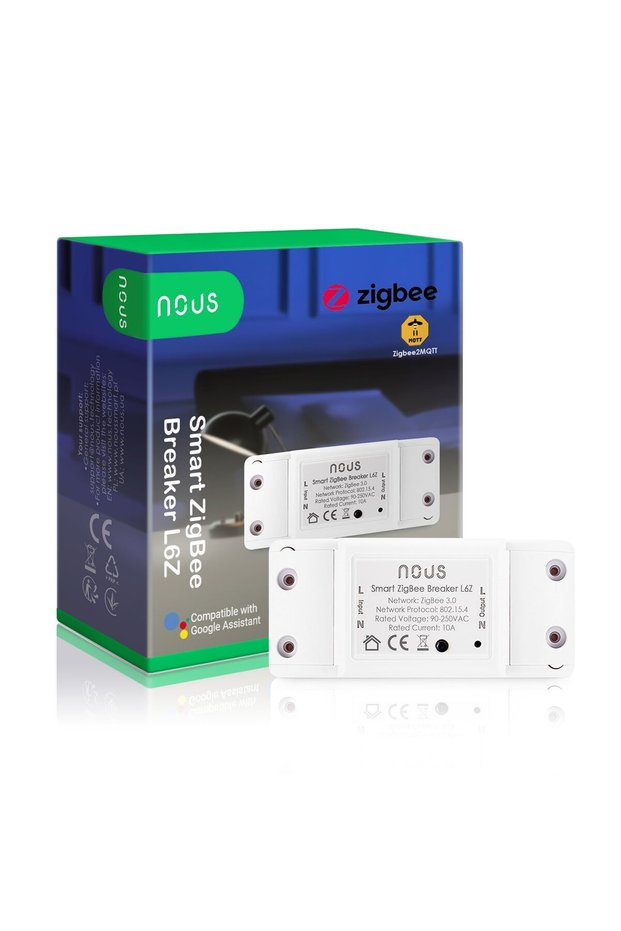 Releu wireless L6Z, 10A, ZigBee
