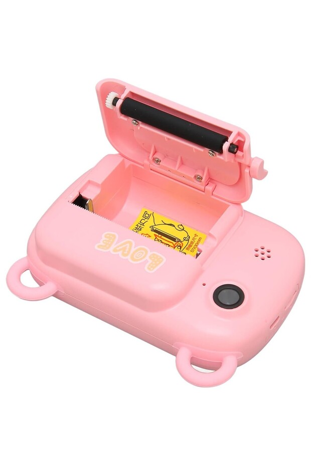 Kids Instant Camera — Front Selfie Camera with Print Function, USB-C, Bluetooth, Rabbit Lov - 5