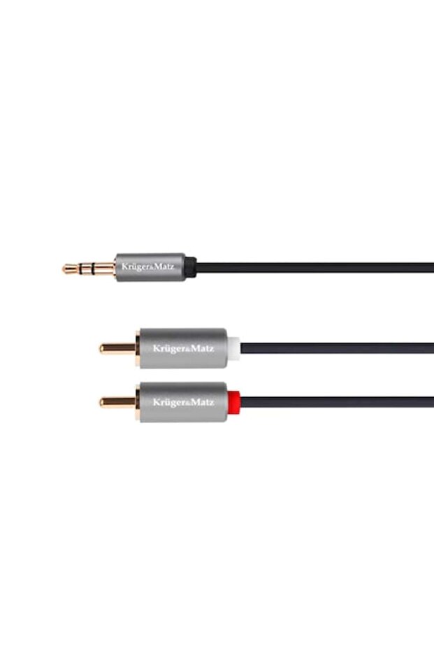 Кабел Jack 3.5 - 2 x RCA 3 м Basic - 1
