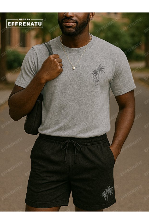 T-Shirt and Shorts Set with Great Colors and Prints. Available in Plus Sizes