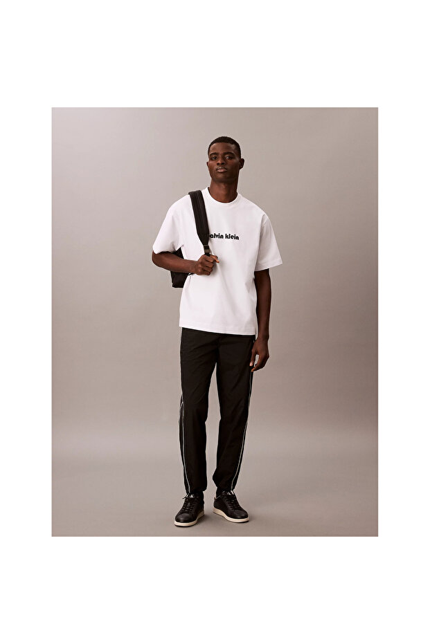 Ck Lv04rc522g Relaxed Crınkle Nylon Track Erkek Pantolon - 1