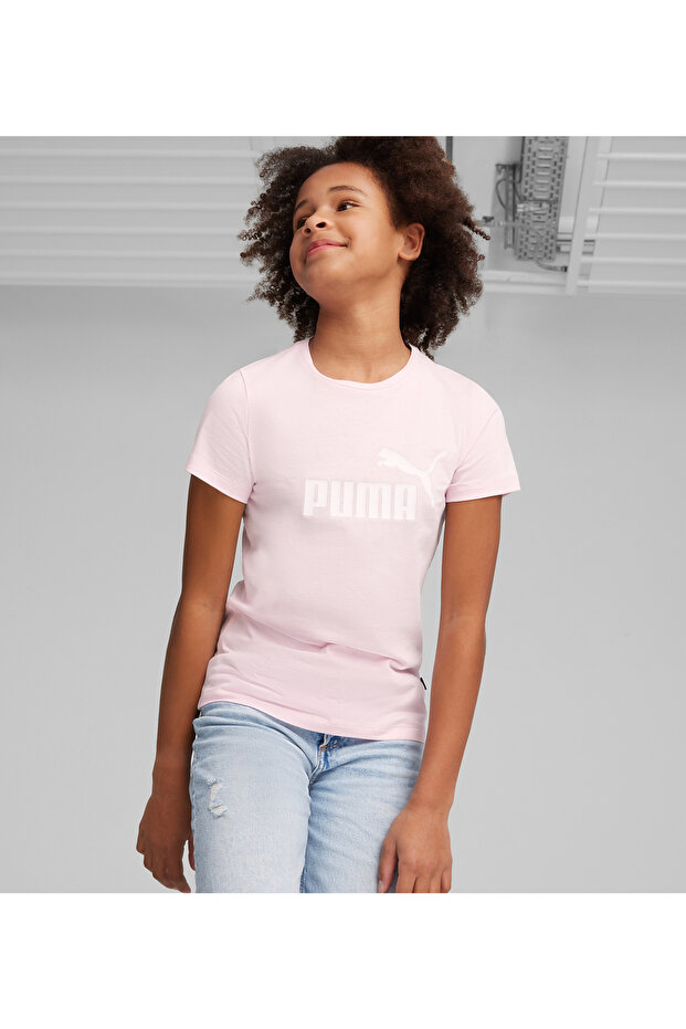 تي شيرت بشعار ESS - وردي - 3