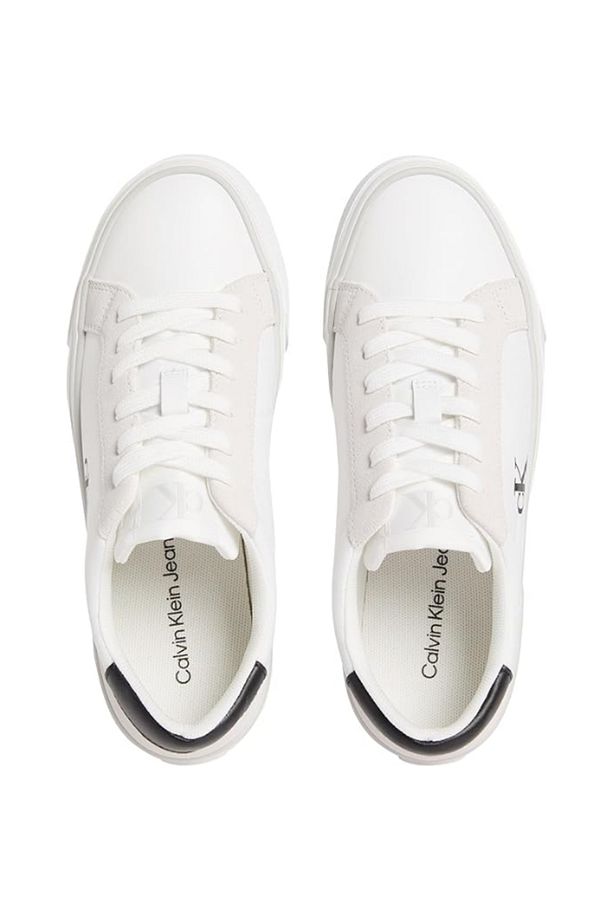 Logolu Kalın Taban Sneaker Ayakkabı YW0YW0189601W AYAKKABI YW0YW01896 01W - 4