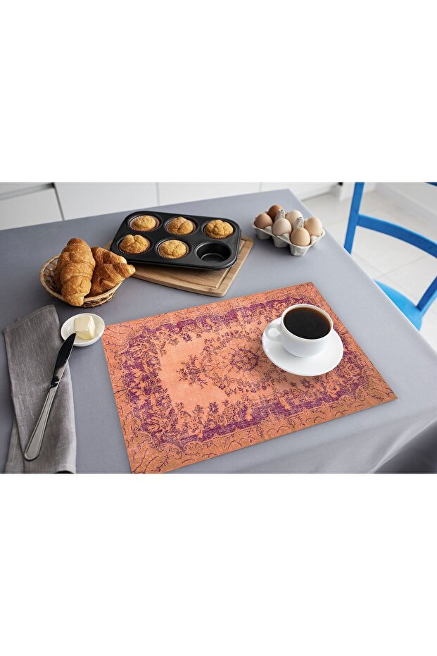 Polyester Washable Patterned Supla - 30X40 - 1