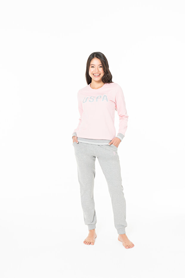 U.S. Polo Assn. Women's Pink Home Wear