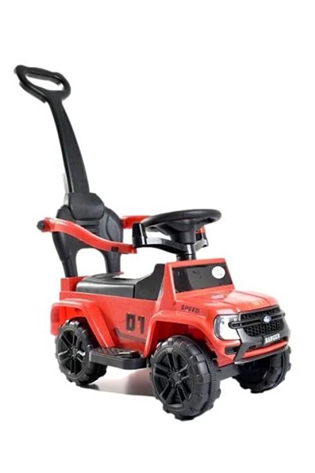 Ride-On Push Car for Toddlers – Steering, Backrest, and Parent Handle for Safe Play - 1